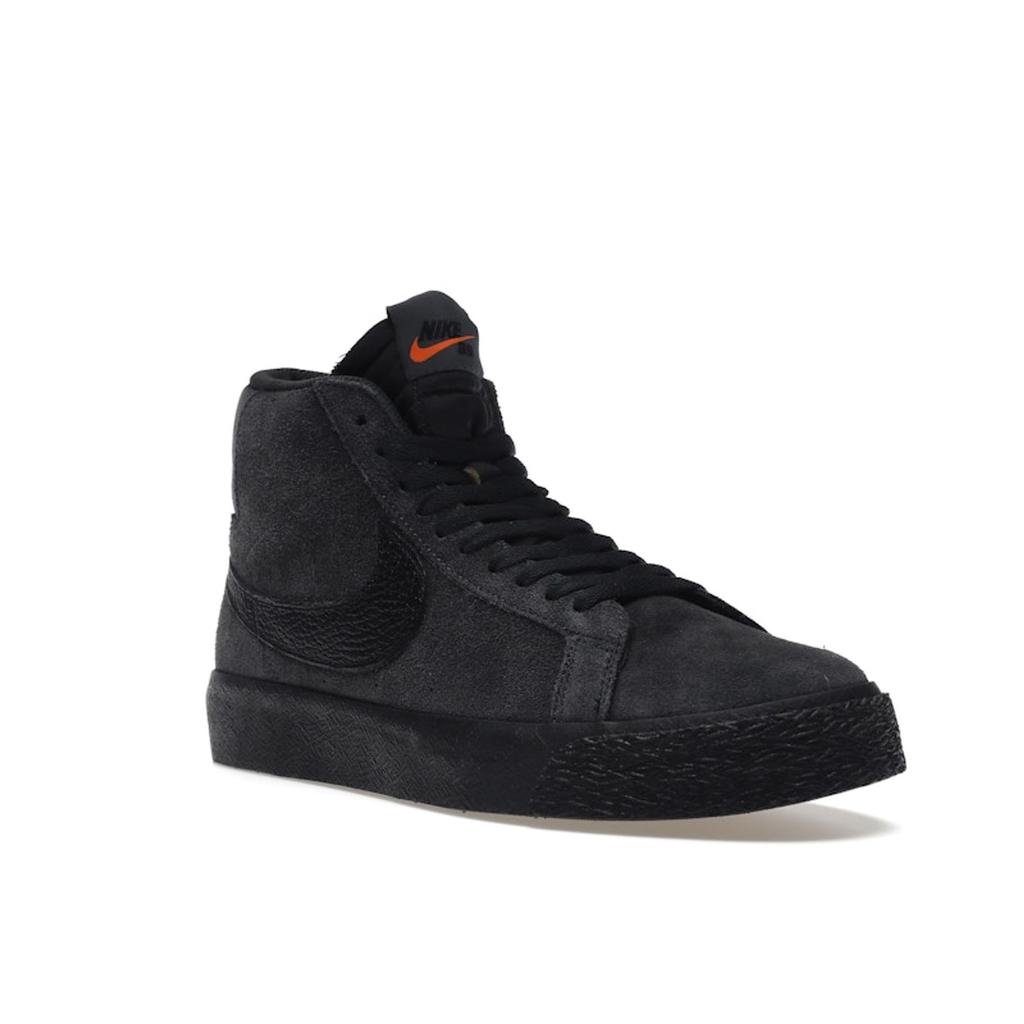 Nike Zoom Blazer Mid ISO SB Orange Label - Dark Smoke Grey Men Sneakers Black DB3027-001
