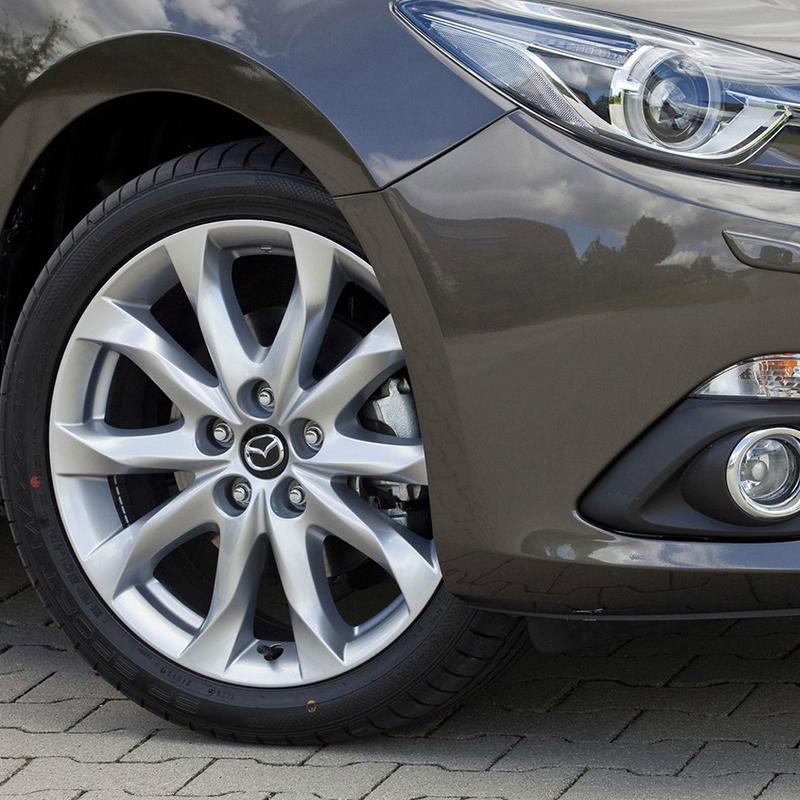 52/56/60mm Car Tire Center Hub Caps Emblem Covers for Mazda Atenza MX3 CX3 CX5 2 3 6 323 626 RX8 RX7 Protege Axela Speed