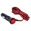 12V/24V Car Cigarette  Socket Extension Cable Male Plug Connector Wire With On Off Switch For Automobile DC Power Refit