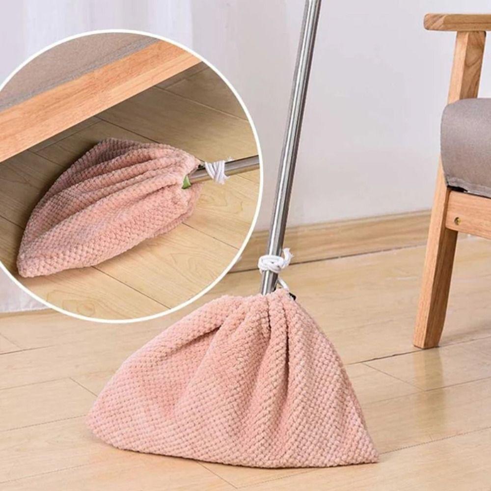Dust Removal Sweeping Cloth Reusable Mop Cloth Multifunction Broom Cover Cloth