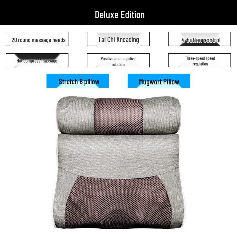 Jiaxiu Multi-functional Shoulder & Neck Massage Pillow