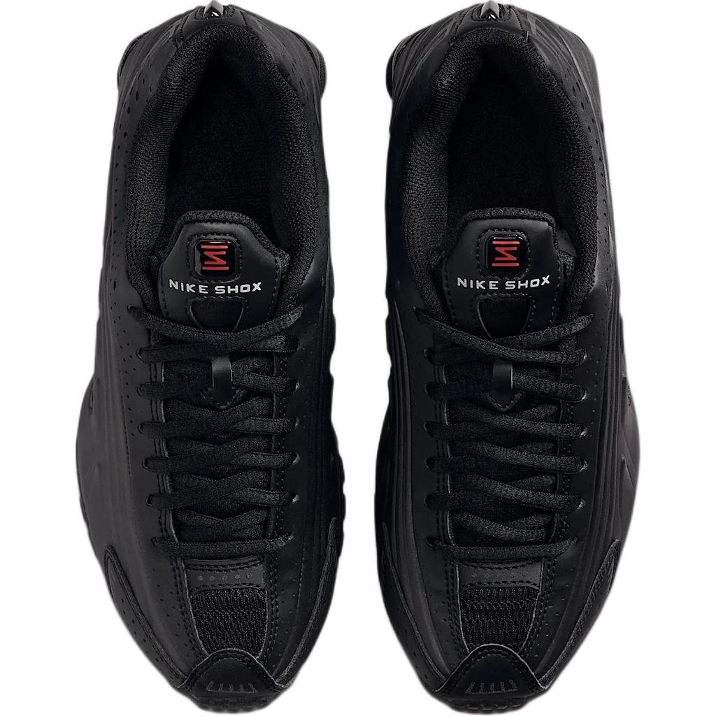 Nike Кроссовки Shox R4 GS Triple Black для детей Ярко-малиновый CW2626-003