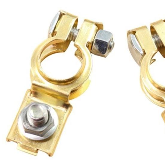 2 шт., отрицательные, положительные, авто, лодка, грузовик, фургон, аккумуляторные зажимы, зажимы