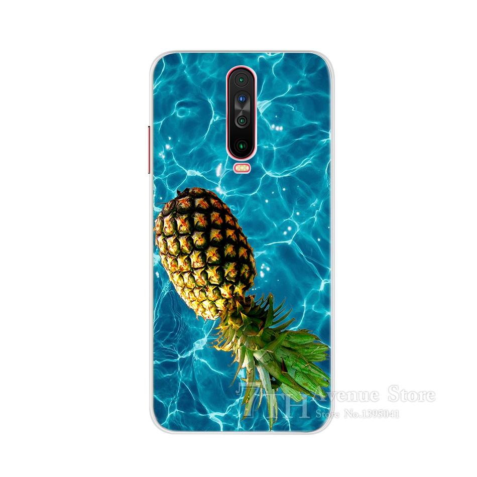 Silicone Case For Xiaomi Poco X2 Back Cover Marble Printed Soft TPU Phone Case For Xiaomi Poco X2 Redmi K30 K 30 5G Cases Bumper