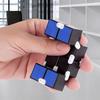 Stress Relieving Finger Toys 2 Pack Infinity Cube Metal Fidget Toy for Focus and Relaxation