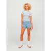 Short femme - Jack &amp; Jones - Azul denim - 99% coton - 1% élasthanne - Confort optimal
