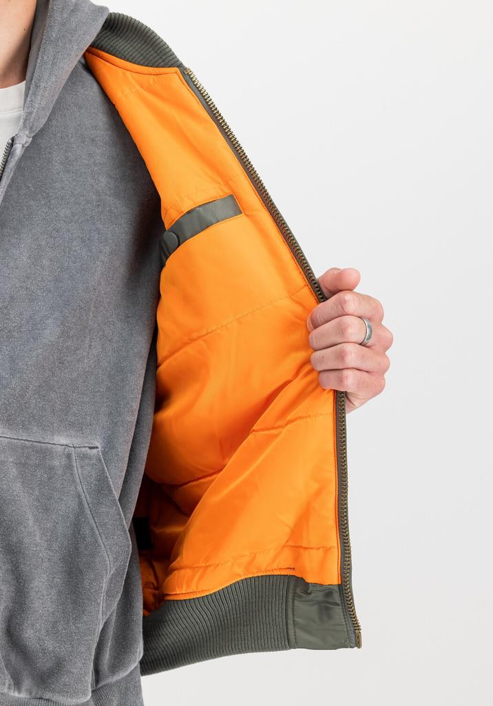 Alpha Industries MA-1 VF 59 Man (191118) винтажная зеленая зимняя куртка (191118-432)