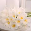 5Pcs Real Touch Calla Lilies Cala Lilly Lily Artificial Flowers Fake Silk Flower Fake Flower Wedding Ceremony Decor Home Garden