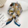 Fashion Decoration Scarf Hairband Tie Hair 70 Small Square Scarf Silk Scarf Women'S Spring And Autumn Versatile Small Scarf Professional Scarf