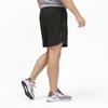 Puma Last Lap Solid Comfortable Straight Leg Mid Rise Casual Shorts Men Shorts Black 518415-01