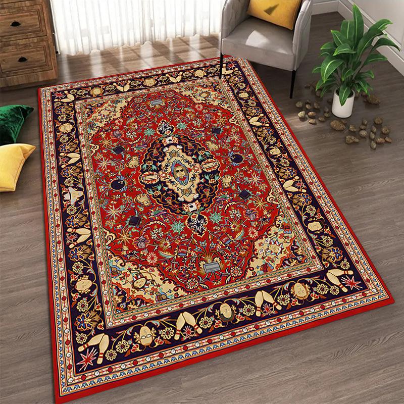 European Style Living Room Carpet Floor Mat Household Carpet Easy To Maintain Floor Mat for Home Use