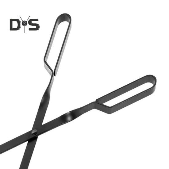 26-дюймовые щипцы для камина, сверхмощный железный захват для бревен, пинцет для бревен, коготь для бревен с длинной ручкой, щипцы для дров, аксессуары для камина для внутреннего и наружного применения