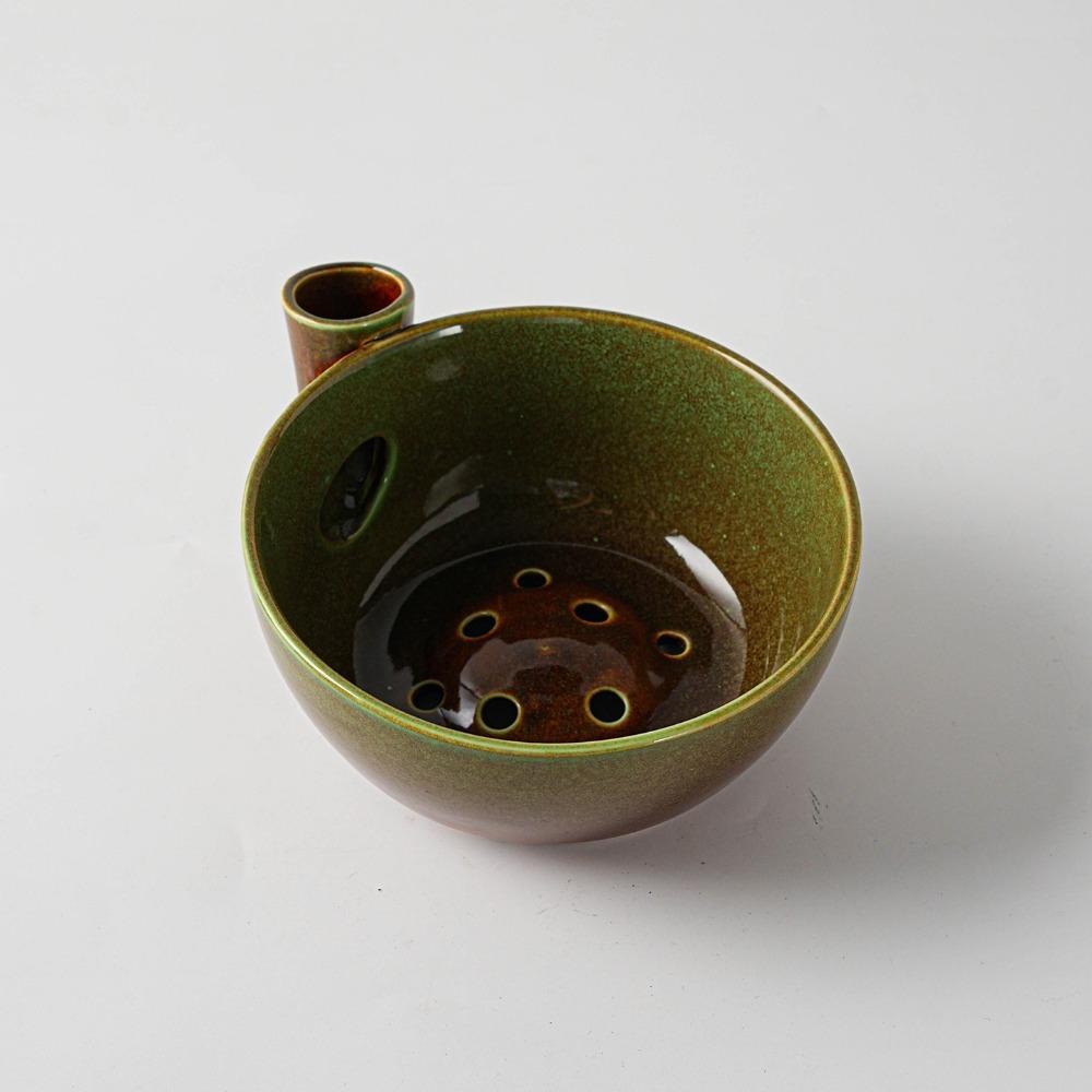Ceramic Swirl Berry Washing Drain Bowl Dynamic Vortex Fruit Cleaning Bowl for Vegetable Fruits