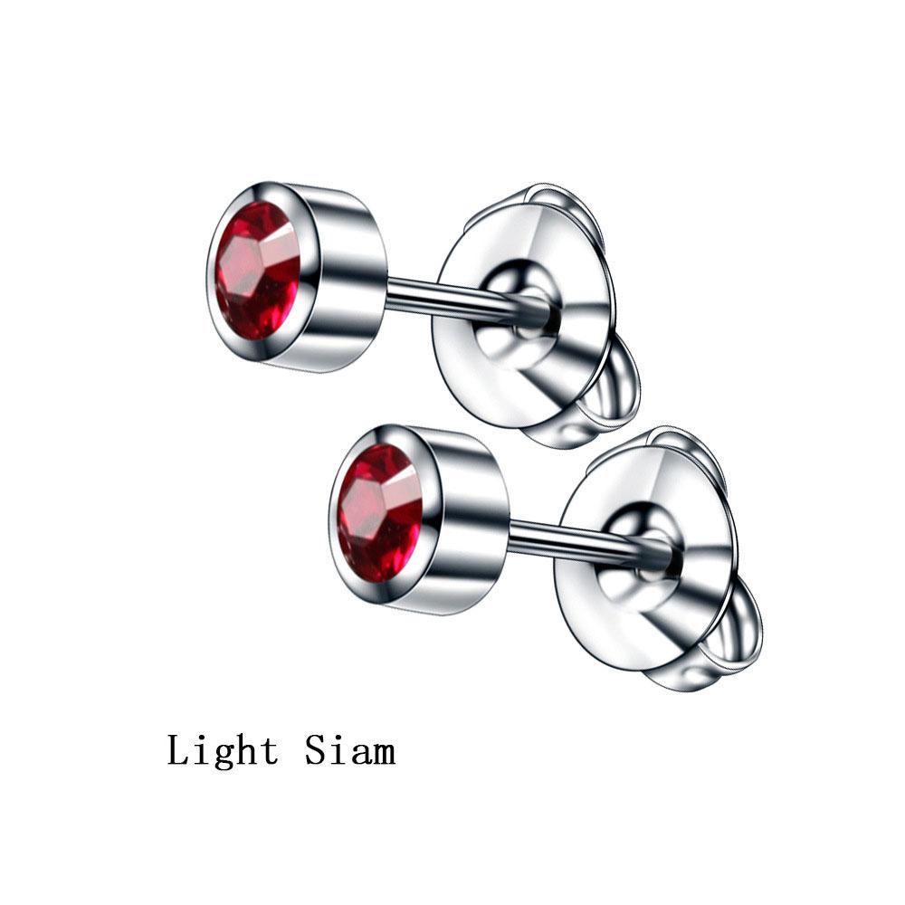 2 шт./1 пара ювелирных изделий для тела серьги-гвоздики с драгоценными камнями серьги для прокалывания хряща уха золото/серебро пистолет для камней по знаку зодиака 316 нержавеющая сталь аксессуары для козелка