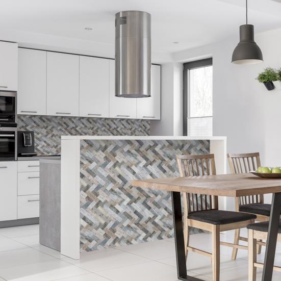 14Pcs/Set 3D Wood Grain Водонепроницаемая плитка Наклейка DIY Дом Комната Пол Стена Декор