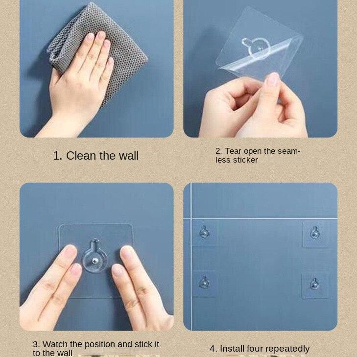 Настенная полка для унитаза, умывальник, настенная неперфорированная полка для хранения туалетной косметики