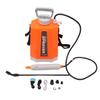 Battery Powered Sprayer with 3 Mist Nozzles Shoulder Mounted Multifunctional Electric Garden