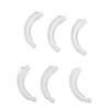 6PCS Hearing Aid Replacement Ear Hooks Ergonomic Plastic Ear Hook Part for  V30 V50 Hearing Ai