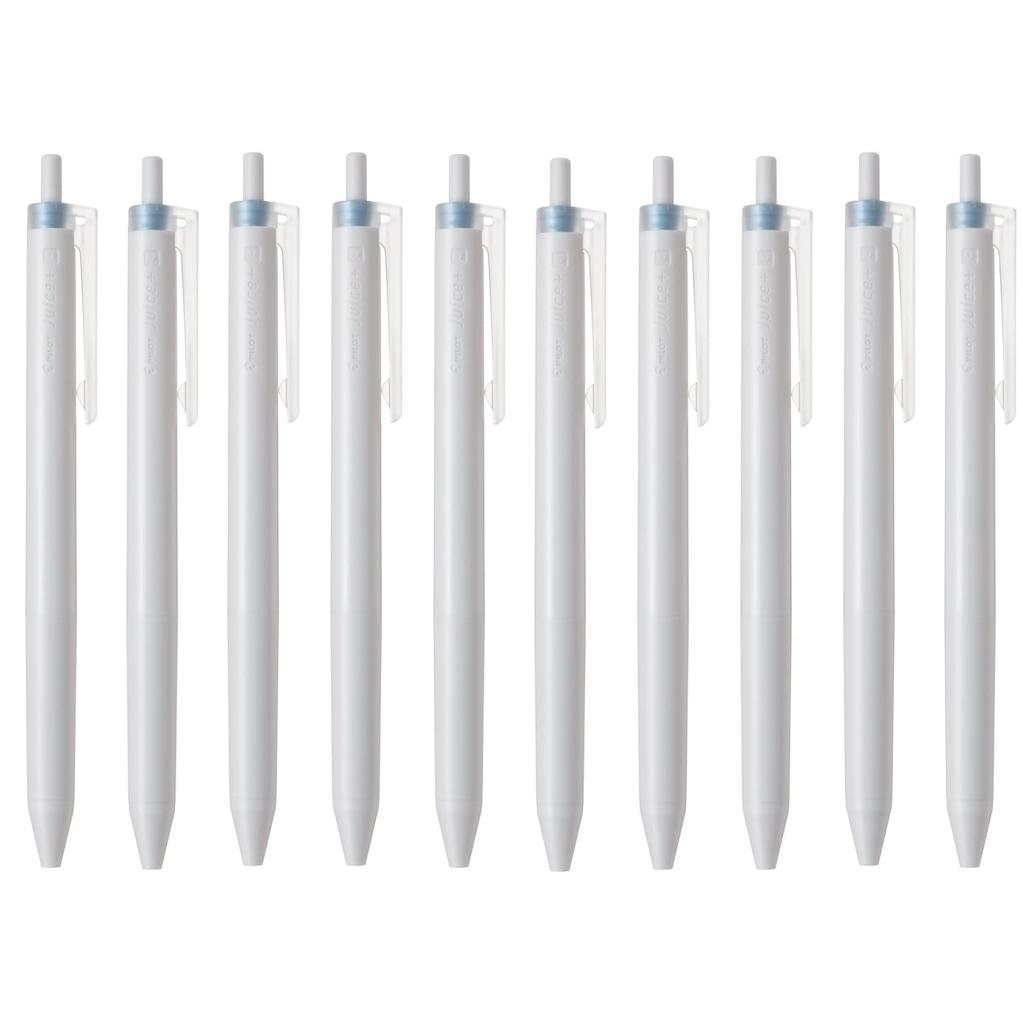 PILOT Juice Plus Nemophila Gel Ink Ballpoint Set Smooth Writing Experience 0.4mm Pens, 10-Piece (10LJL14NE) -