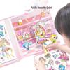 Новая магнитная тихая книга Moko: Наклейки Принцесса Сердечко и игрушка для рисования для девочек