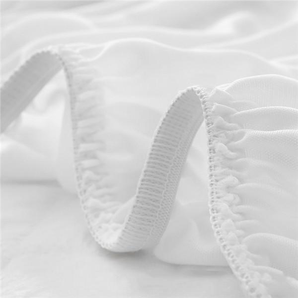 Водонепроницаемый однотонный стеганый тисненый водонепроницаемый чехол для матраса, простыня, стильный чехол для матраса, толстая мягкая подкладка для кровати (Нет наволочек)