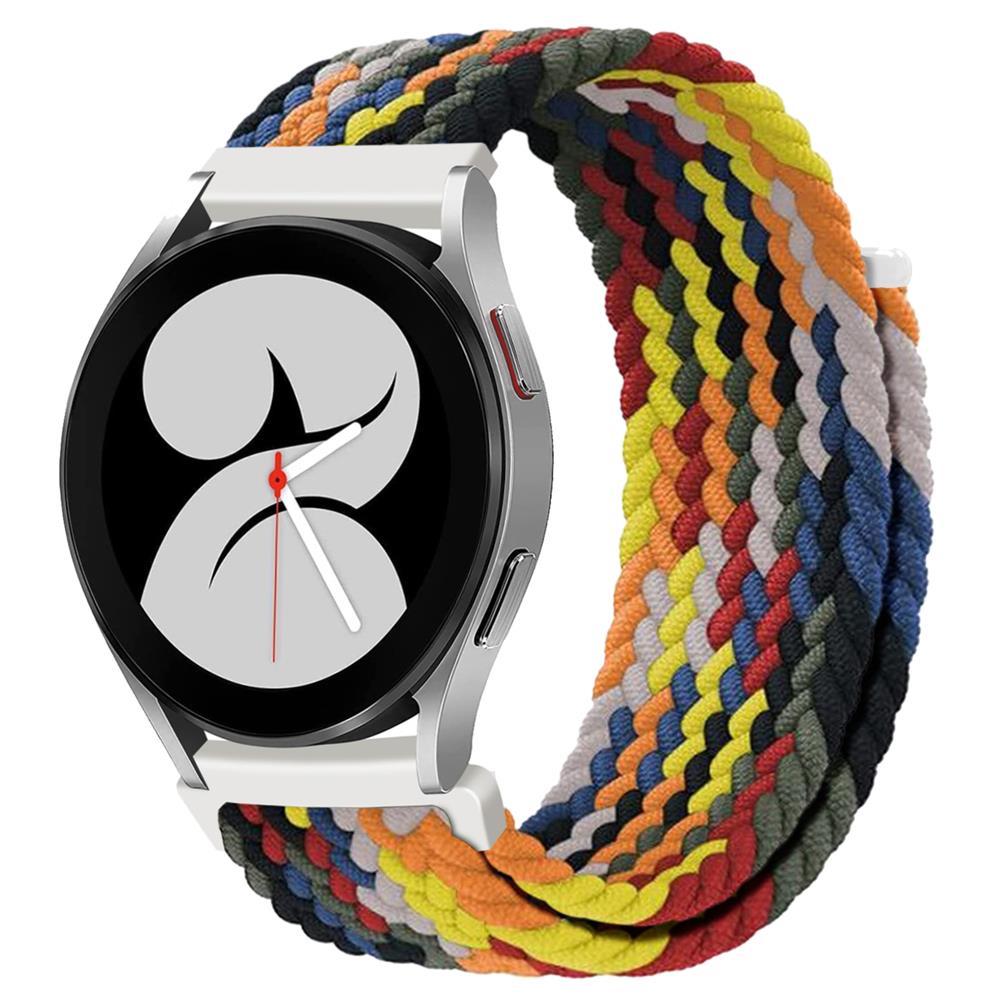 Плетеный Solo Loop ремешок для Samsung Galaxy Watch 7/5/pro/4/6/Classic/active 2 ремешок браслет Huawei watch GT/4/2e/2/3/pro ремешок