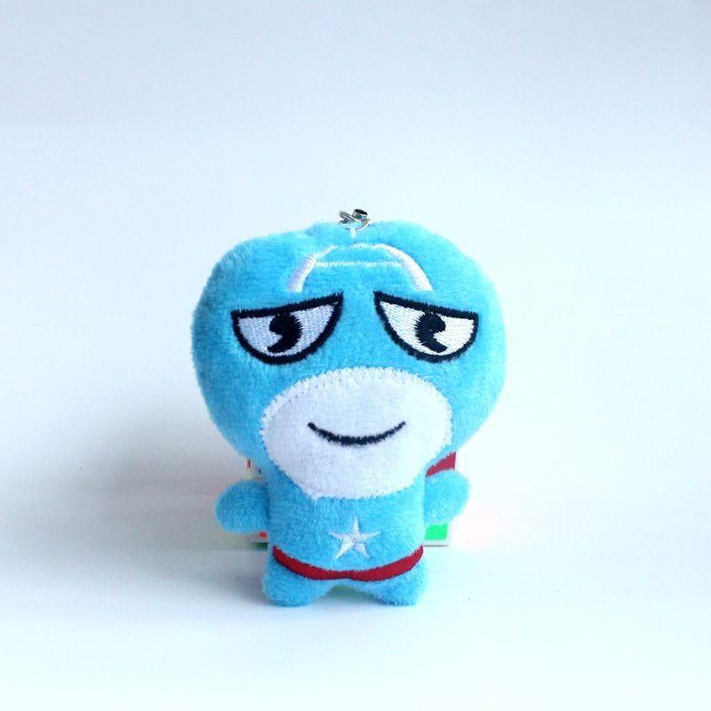 Плюшевая игрушка Marvel Мстители Человек-паук Американский солдат Кукла Милая 10 см Коллекционный подарок