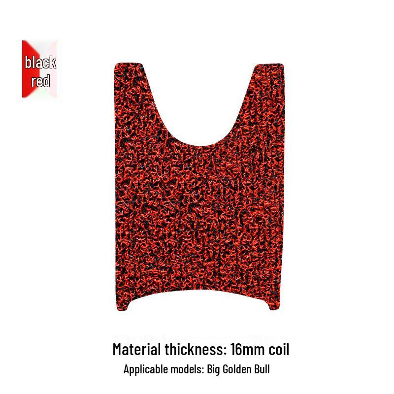 Daikin Niu Нескользящие Водонепроницаемые Коврики для Ног Электромобиля - Имитация Теленка Огненный Кот