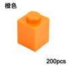 Нетоксичные 200 шт. DIY Строительные блоки 1x1 Точки Толстые Фигурки Кирпичики Обучающие Творческие Размер 1*1 Точка Совместимые с 3005 Игрушка для Детей