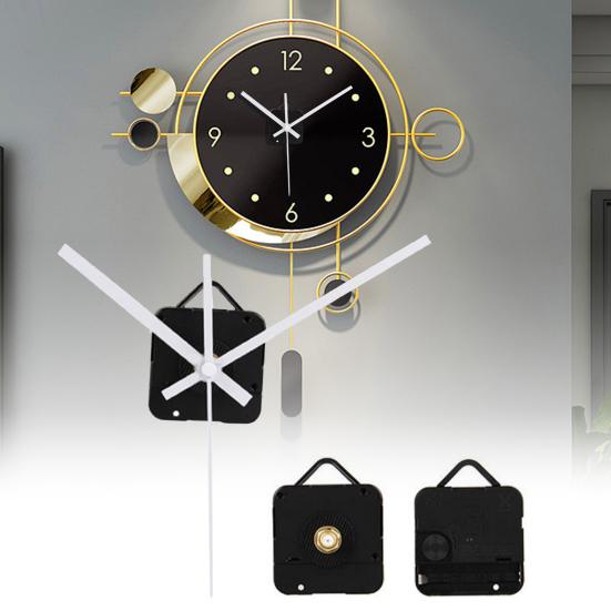 1 Set Clock Movement Mechanism Mute DIY Repair Part Plastic Useful Frameless for Home