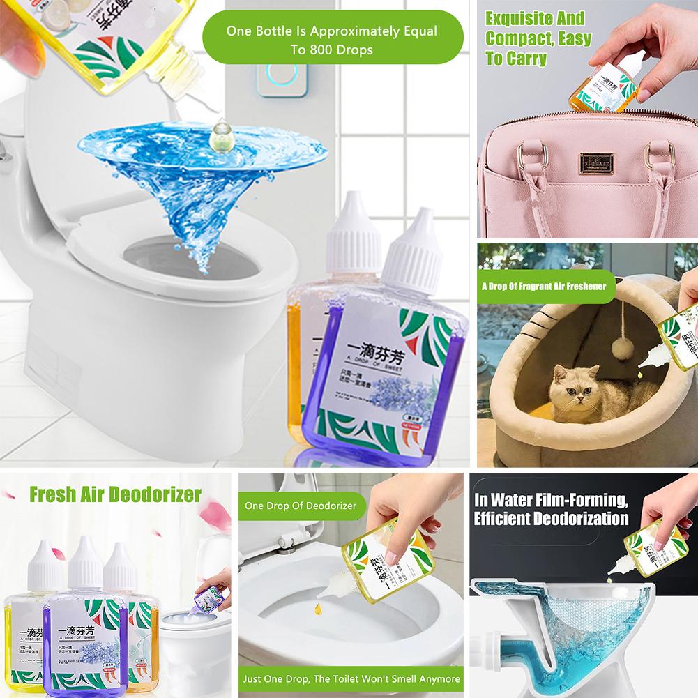 Bathroom Freshener A Drop of Fragrance Lasting Air Deodorant Deodorant Freshener Room Fragrance P1J5