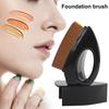 Кисть для тонального крема, портативная, пыленепроницаемая, компактного размера, кисть для нанесения макияжа с плоской головкой, женские подарочные аксессуары