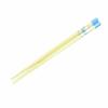 Hashisho Seiwa Hexagonal Intelligent Chopsticks, Popo and Mimi Design for Children (17cm, Blue, for 1st and 2nd Graders)