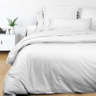 Хлопковый пододеяльник 240x220 см PERCALE белый, Soleil d'ocre