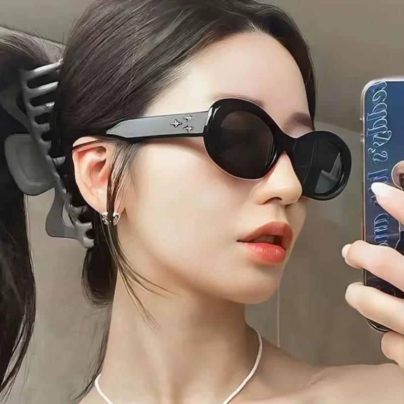 Hot-Selling Gm Sunglasses Women'S High-End Box Sunglasses Street Uv-Proof Sunglasses
