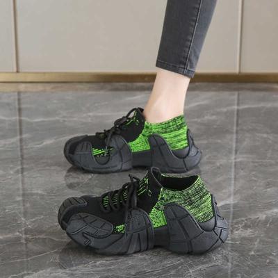 Теннисная подошва на толстой подошве Женские теннисные кроссовки Повседневные кроссовки Оптом Женские спортивные Теннисные кроссовки Дропшиппинг