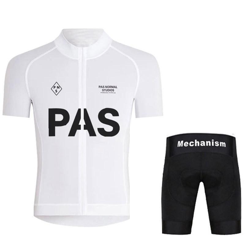 Mens Cycling Jersey Bib Shorts Set Breathable Quick-Dry Bike Apparel Road Mountain Trail Riding