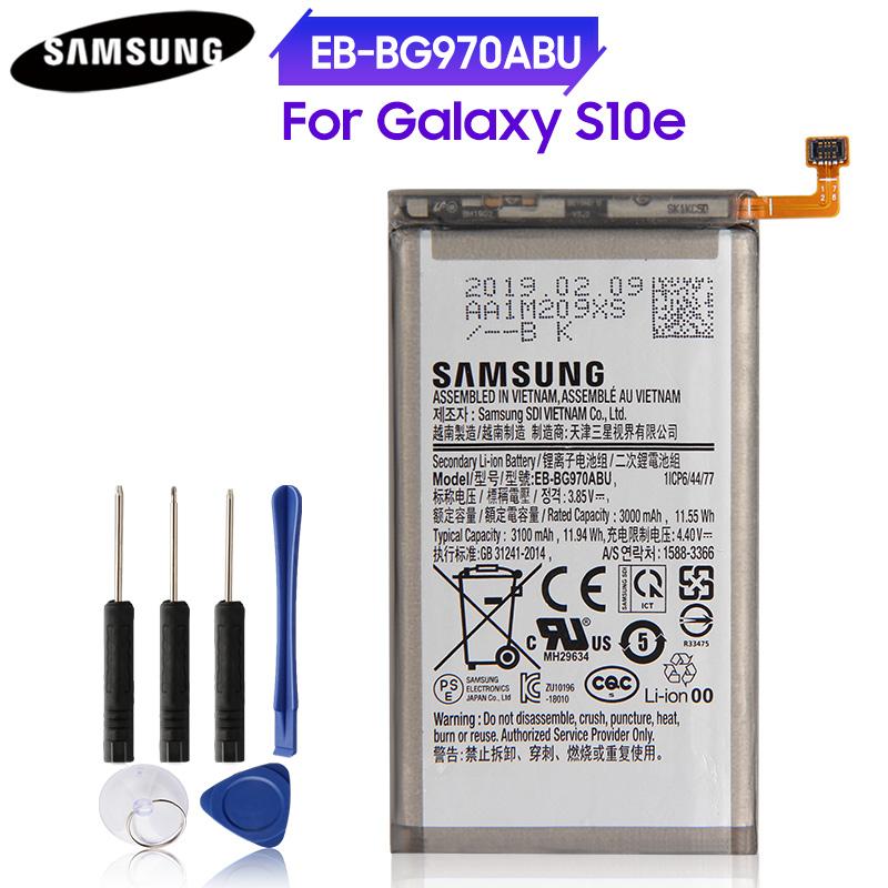Original Replacement Battery EB-BG970ABU For Samsung Galaxy S10e S10E SM-G970F SM-G970U SM-G970N SM-G9700 3100mAh