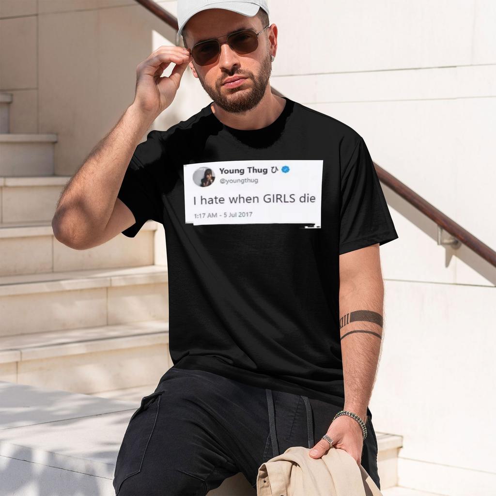 2026 New Model I Hate When S Hot Selling Cotton Mens Shirt Hiphop Short Sve Womens Short Sved Tshirt