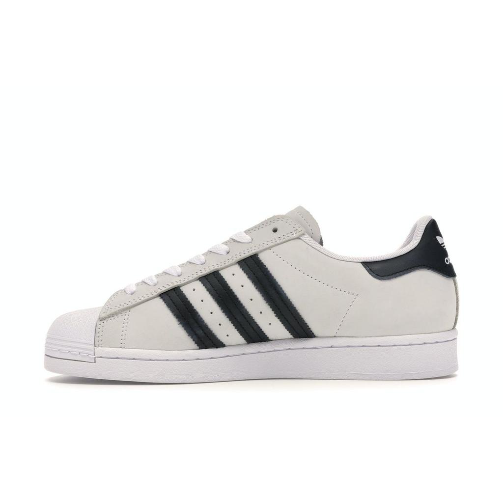 Adidas Superstar White Black Мужские кроссовки Cloud-White Core-Black Gold-Metallic FV0322