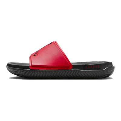 Air Jumpman Slide GS Университетский Красный Черный Детские Кроссовки FQ1597-600