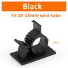 1pcs Self Adhesive Cable Clips 8-25mm Desk Table Cable Clamp Adjustable Tie Mounts Fixer Cable Holder Wrap Cord Wiring Accessori