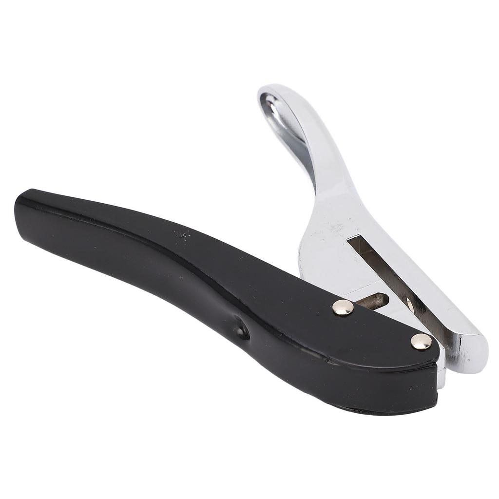 Heavy Duty Single Circle Hole Punch 6mm Dia Round Hand Held for Paper ID Cards PVC Cards Badge