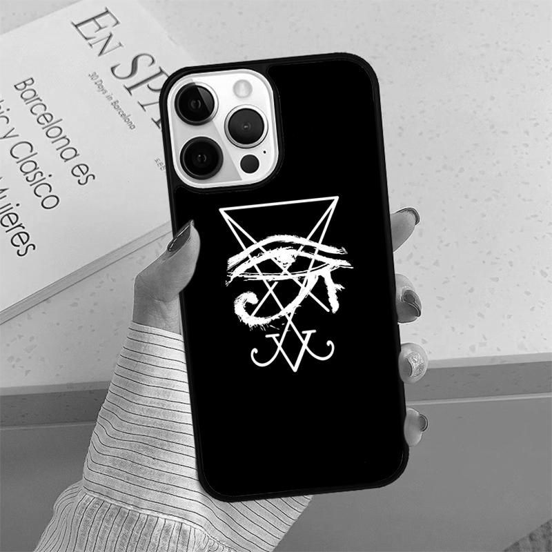 Чехол для телефона 'Печать Люцифера' Для iPhone SE2020 15 16 14 13 Pro Max Coque 12 11 Pro Max Для Apple 8 PLUS 7 6S fundas