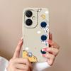 Case For Vivo V29 Lite Y17S Y36 Pro Y78+ Y27 X90 Back Cover Housing Lovely Astronaut Shockproof Luxury Soft Liquid Silicone Luxury Phone Bags For Vivo