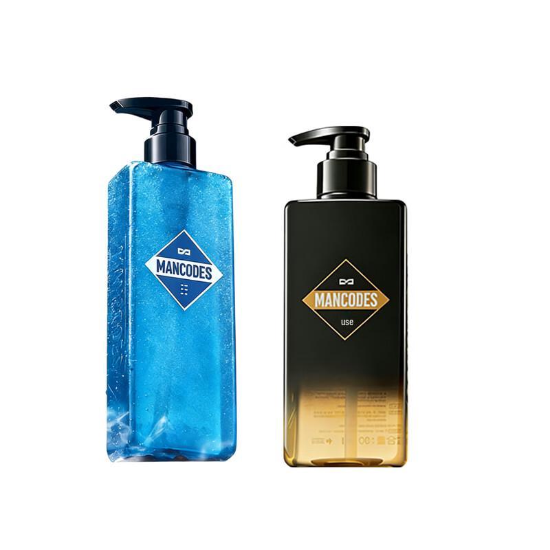 Zuo Yan You Se Stardust Gold Perfume Shower Gel & MANCODES Anti-Hair Loss Shampoo Set