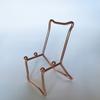 2Pcs Cute Desktop Chair Phone Stand Creative Mini Stool Phone Bracket  for Table Display