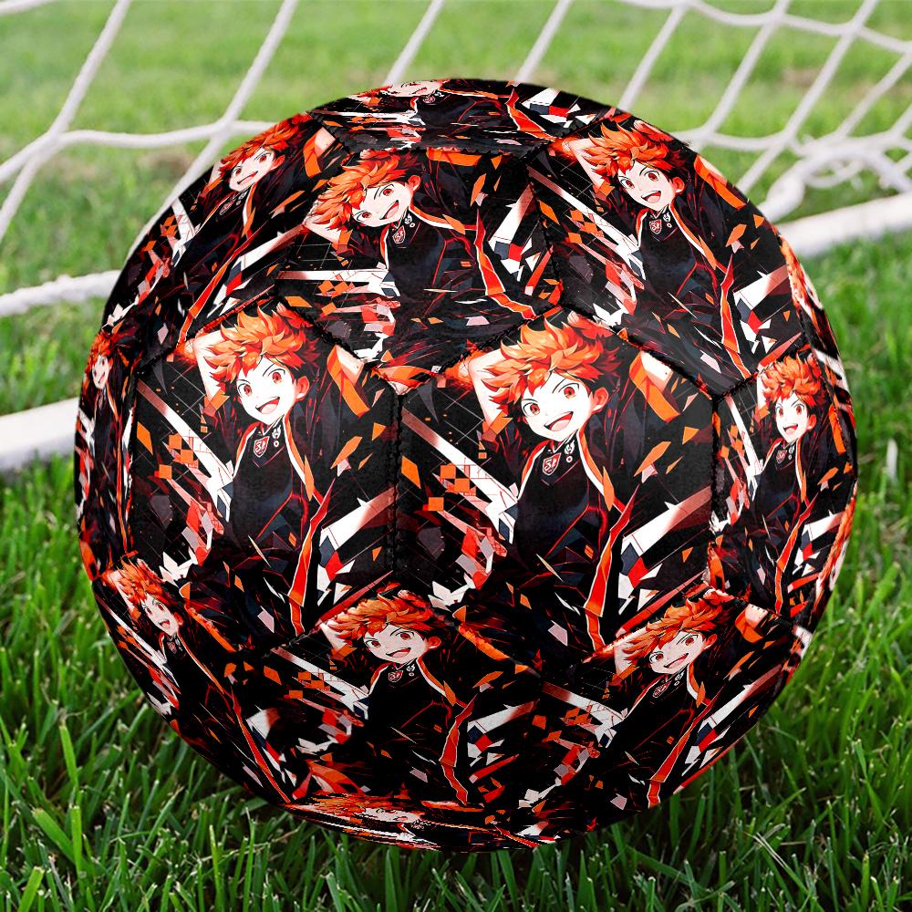 Haikyu Theme Size 5 Soccer Ball, Suitable for Both Indoor and Outdoor Matches, a Gift Suitable for Everyone.