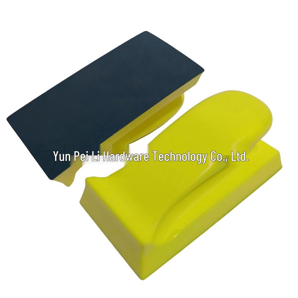 Round Hand Sanding Pad with Self-Adhesive Sandpaper for Car Polishing and Cleaning
