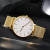 [BISONSTRAP] watch band metal watch band 316L Stainless Steel Mesh Replacement Belt Quick Release 22mm gold watch band waterproof
